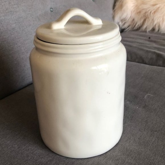 Rae Dunn 'Have a Ball' Antiqued Dog Photo Canister - Picture 4 of 6